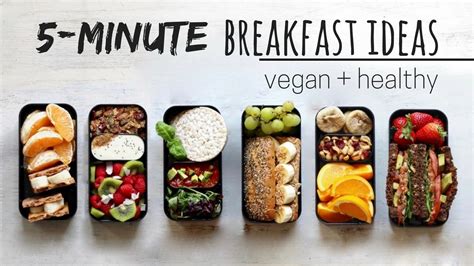 Vegetarian Breakfast Ideas on the Go