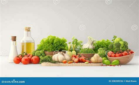 vegetarian meal presentation