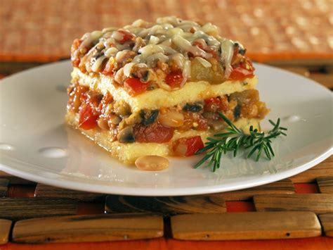 vegetarian polenta lasagna recipe