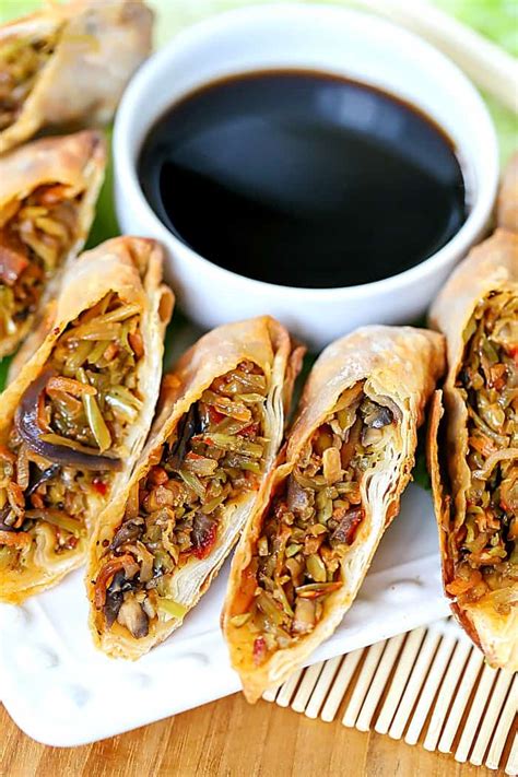 Air Fryer Egg Rolls {with Shrimp} Belly Full
