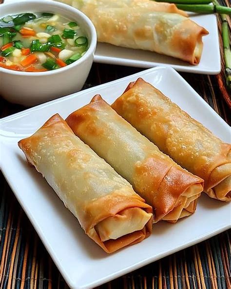 Veggie Egg Rolls Easy