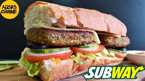 Seeing is Eating Subway Veggie Patty Sandwich