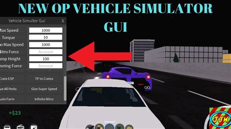 Vehicle Simulator Gui