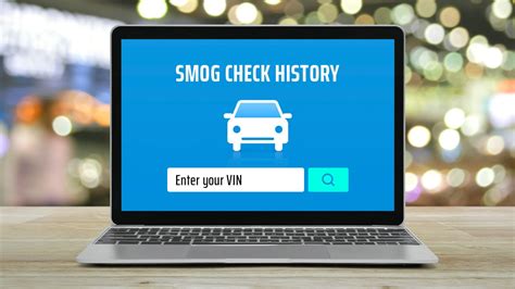 vehicle smog history report