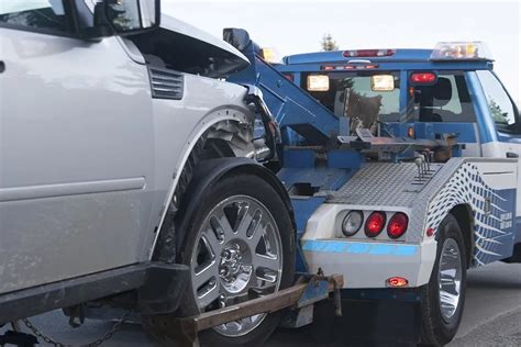 vehicle towed after accident