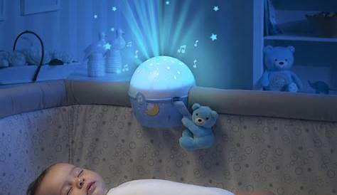 Veilleuse bébé projection plafond étoilé Peluche