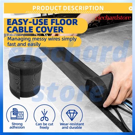 Velcro Cable Covers Floor