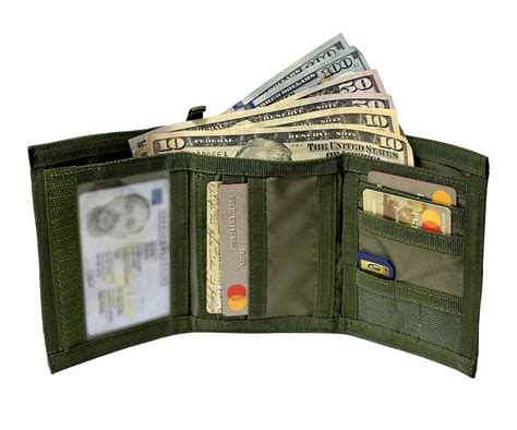 Velcro Zip Wallet