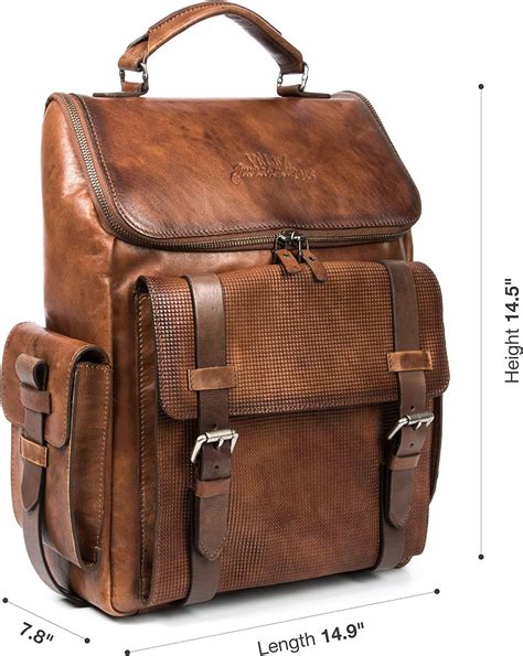 velez leather backpack