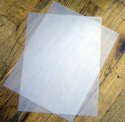 Vellum Clear Paper