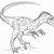velociraptor disegno da colorare