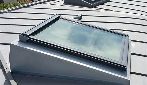 Costière Zinc pour fenêtre de toit à poser en un temps