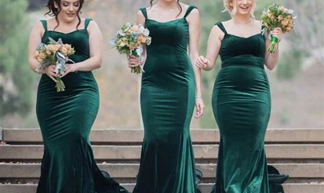 Unveil the Elegance: Velvet Bridesmaid Dresses for a Timeless Wedding