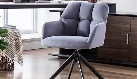 Velvet Swivel Chair No Wheels ah Blush TOV Furniture