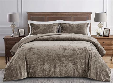 Velvet Bedding Set Full