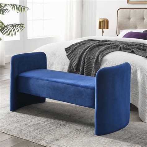 Velvet Bedroom Bench