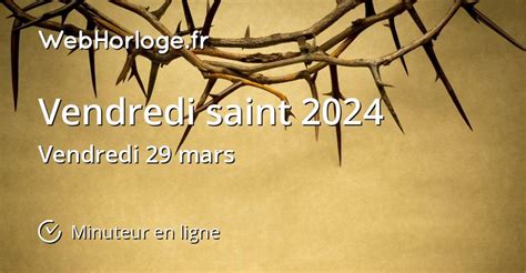 vendredi saint 2026