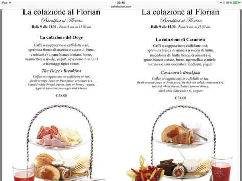 venetian hotel room service menu
