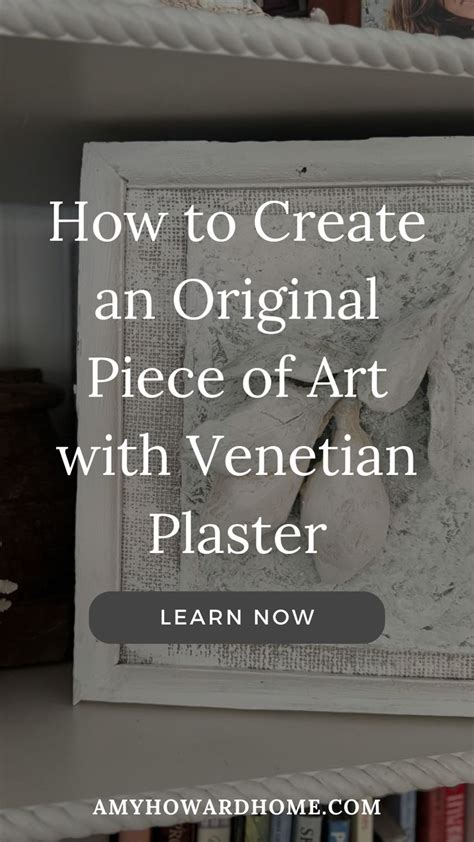 Venetian plaster craft projects