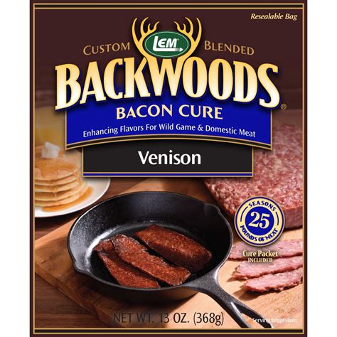 Venison Bacon Selection