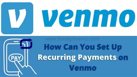 Venmo Scheduling Payments