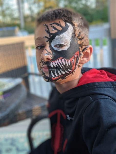 Venom Face Paint
