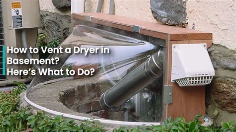 Vent Dryer Into Basement