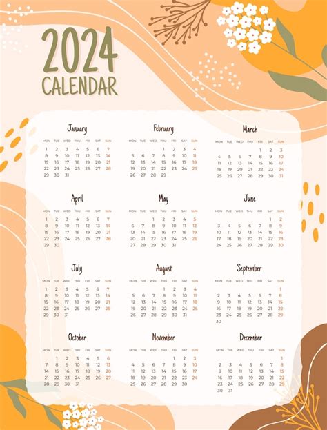 Vente Calendrier 2024