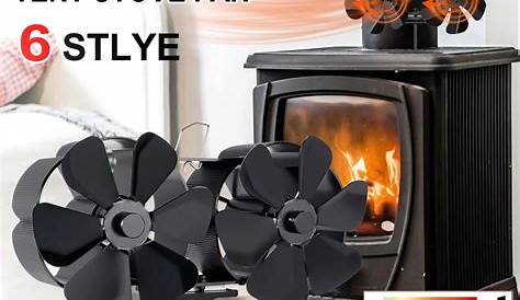 Ventilateur De Cheminee Bois Nouveau Poêle à Autoalimenté à 3