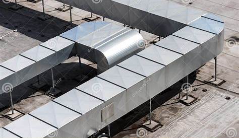 Ventilation Shafts On A Roof Stock Photo Image of cold