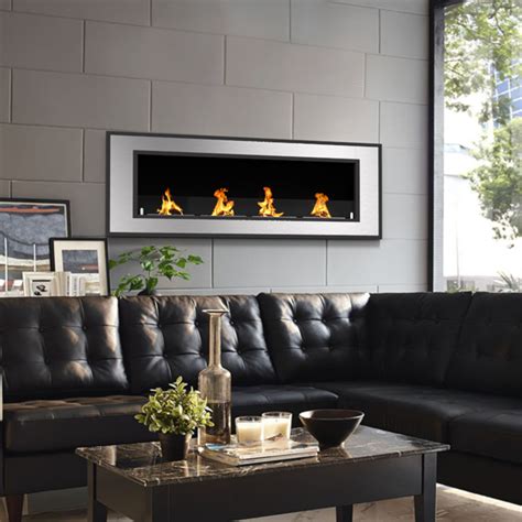 Ventless Ethanol Wall Fireplace