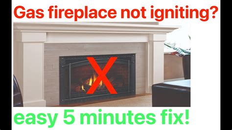 Ventless Fireplace Not Igniting