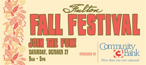 Venue of Fulton Fall Festival