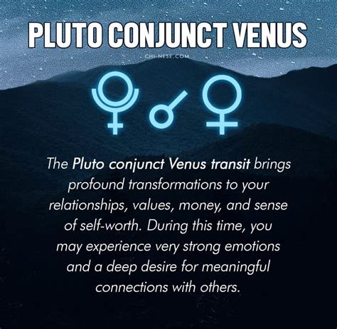 venus conjunct pluto transit