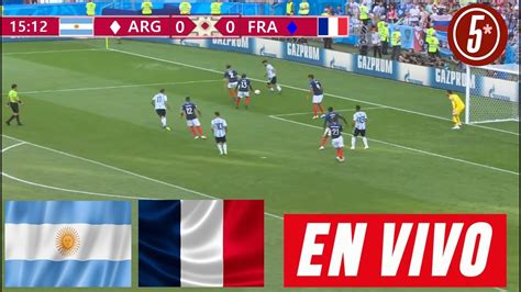 ver argentina vs francia por vix