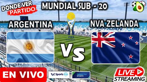 ver argentina vs nueva zelanda en vivo