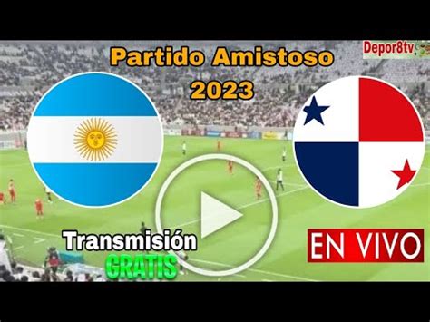 ver argentina vs panama en vivo