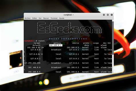 Ver Default Gateway Router