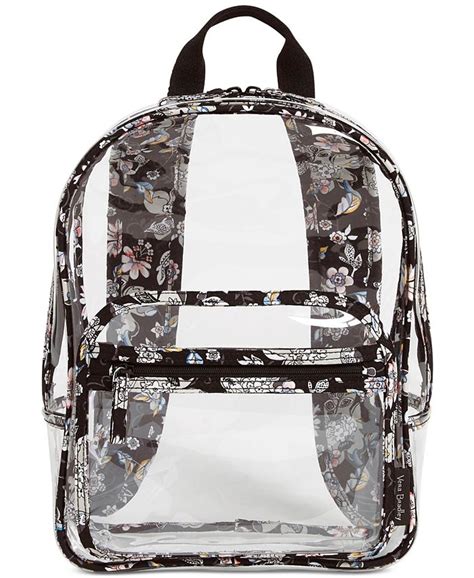 vera bradley clear backpack sale