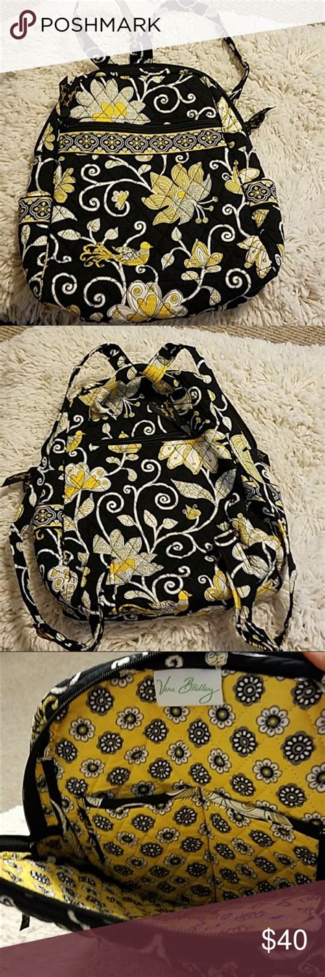 vera bradley yellow pattern