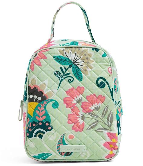 Vera Bradley Lunch Bunch Canterberry Magenta Lunchboxes & Bags
