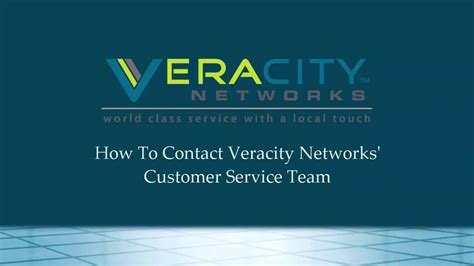 veracity networks customer portal