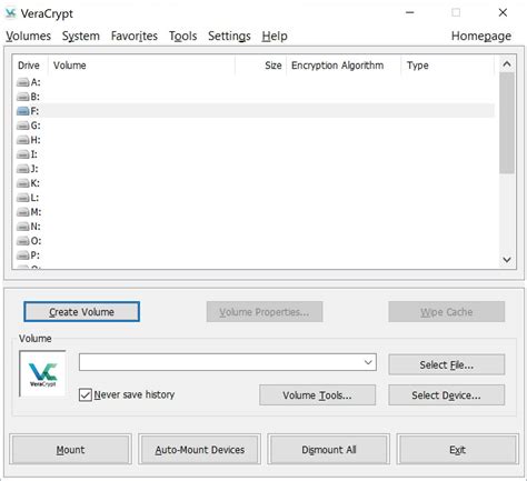 veracrypt file extension