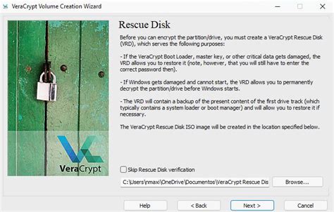 veracrypt rescue disk iso download