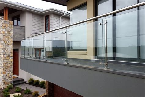 veranda glass railing system