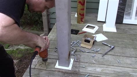 Veranda Rail Brackets Installation