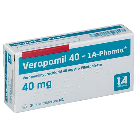 verapamil 40mg bnf