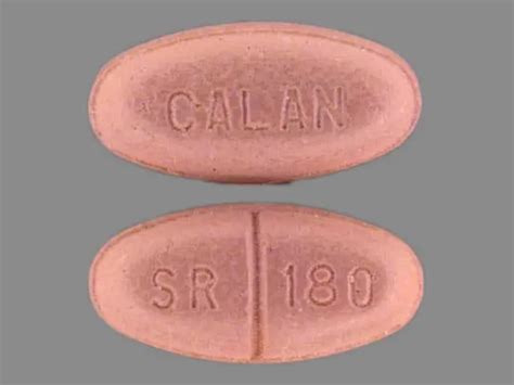 verapamil cr vs sr