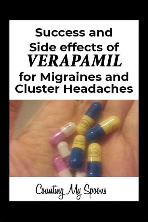 verapamil er for migraines