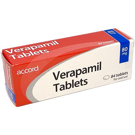 verapamil for blood pressure